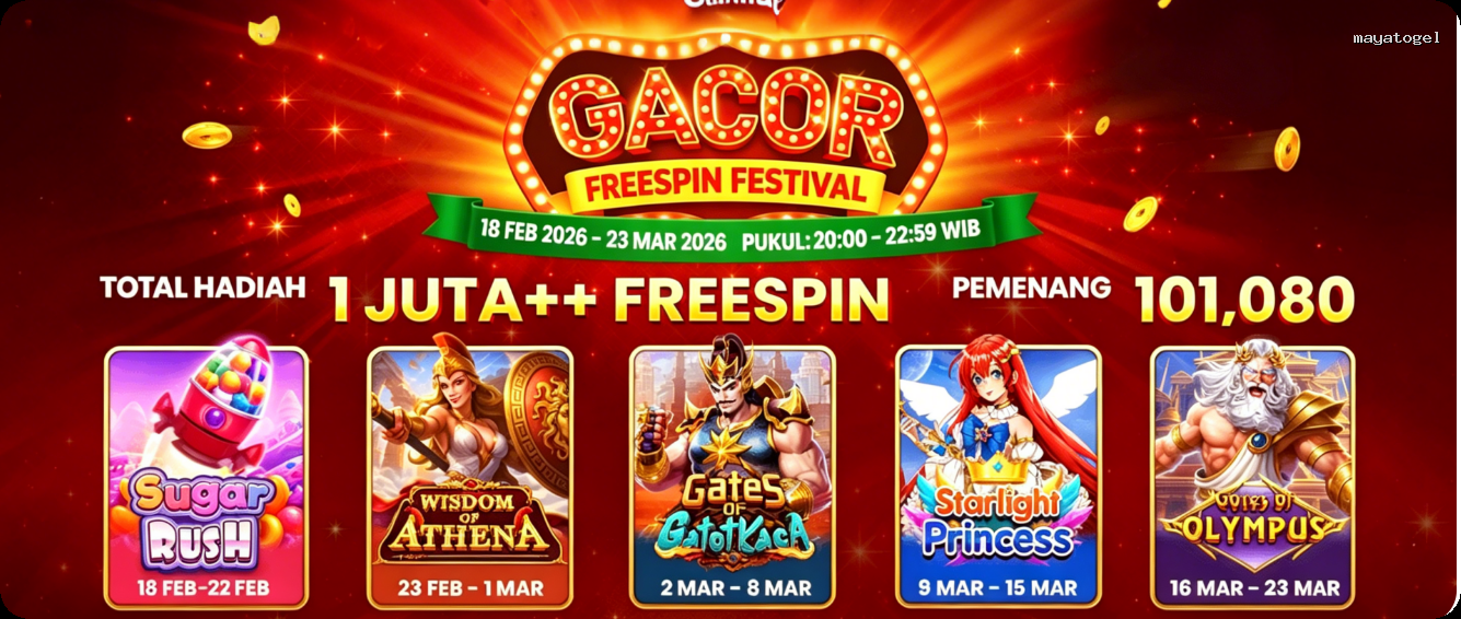 Login mayatogel Sekarang Bonus Melimpah